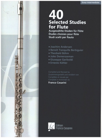 40 selected Studies for flute (en/it/dt/fr)