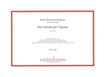 Due Sonate (CFMP.R 1297) per Organo Facsimile