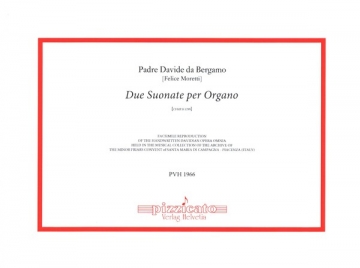 Due Suonate (CFMP.R 1299) per Organo Facsimile