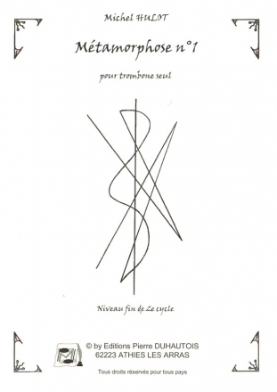Metamorphose no.1 pour trombone seul