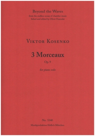 3 Morceaux op.9 for piano solo