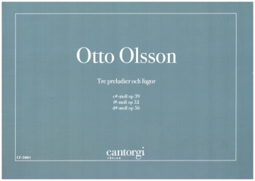 3 Preludier och fugor for organ