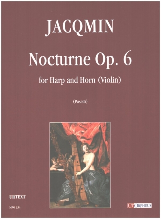 Nocturne op.6 for harp and horn (violin)
