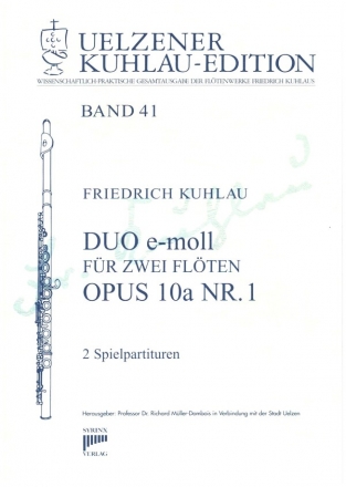 Duo e-moll op.10a,1 fr 2 Flten 2 Spielpartituren