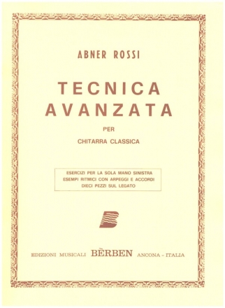 Tecnica Avanzata per chitarra classica