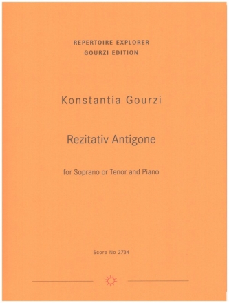 Rezitativ Antigone op.81  (2019) for soprano or tenor and piano 2 scores