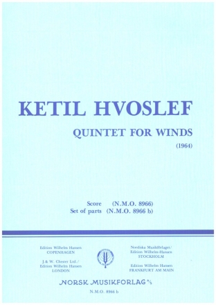 Quintet (1964) for winds parts