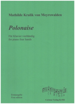 Polonaise fr Klavier zu 4 Hnden