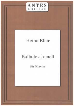 Ballade cis-Moll fr Klavier