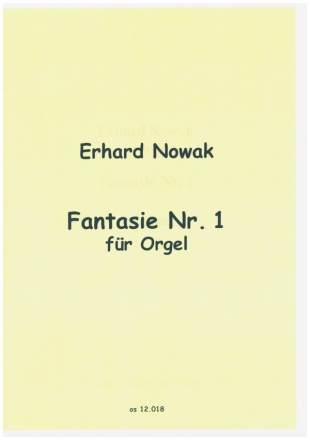 Fantasie Nr.1 fr Orgel