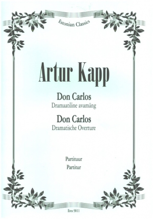Don Carlos fr Orchester Partitur