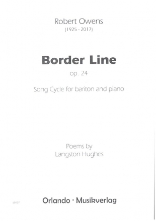 Border Line op.24 for bariton and piano