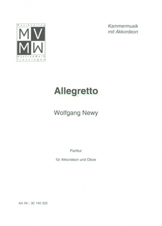 Allegretto fr Akkordeon und Oboe