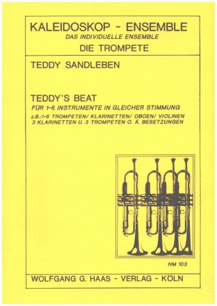 Teddy's Beat fr 1-6 Trompeten