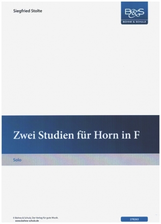 2 Studien fr Horn in F