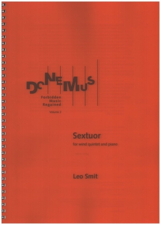 Sextuor pour flte, hautbois, clarinette, basson, cor et piano study score