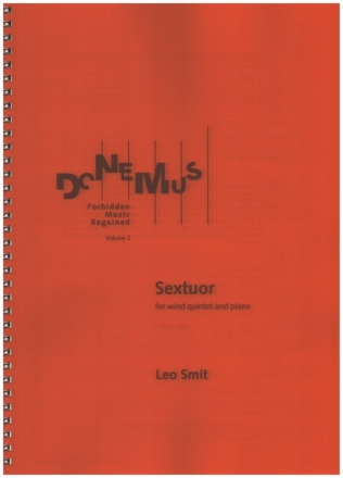Sextuor pour flte, hautbois, clarinette, basson, cor et piano study score
