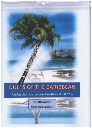 Duets of the caribbean fr Klarinette