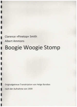 Boogie Woogie Stomp fr Klavier