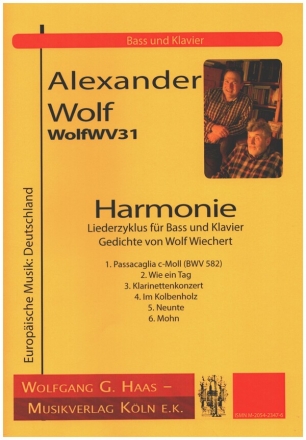 Harmonie (WV 31) fr Bass und Klavier