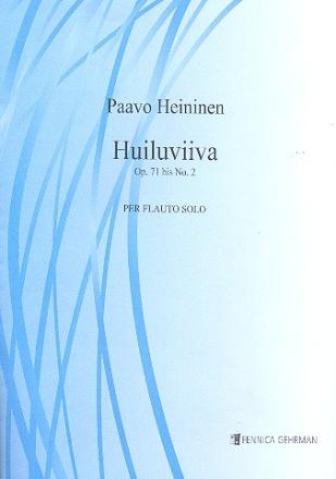 Huiluviiva op.71bis,2 for flute