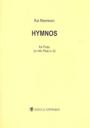 Hymnos for flute (alto flute in G)
