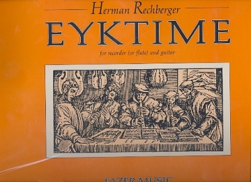 Eyktime for recorder (flute) and guitar score