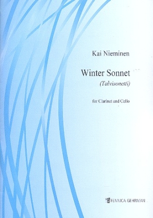 Winter Sonnet for clarinet and cello score