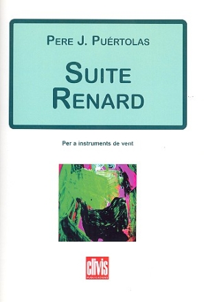 Suite renard for wind ensemble score