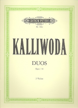 3 Duos op.178 fr 2 Violen Stimmen