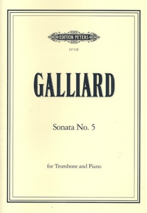 Sonata in d Minor no.5 for trombone and piano