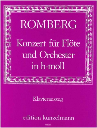 Konzert h-Moll Nr.17 op.30 fr Flte und Orchester  fr Flte und Klavier