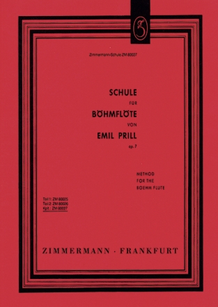 Schule fr Bhmflte op.7 komplett