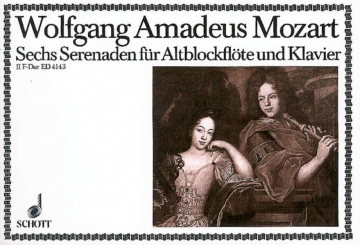 Serenade F-Dur Nr.2 KV213 fr Altblockflte und Klavier