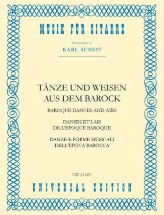 Tnze und Weisen aus dem Barock fr Gitarre