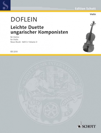 Leichte Duette ungarischer Komponisten für Violine
