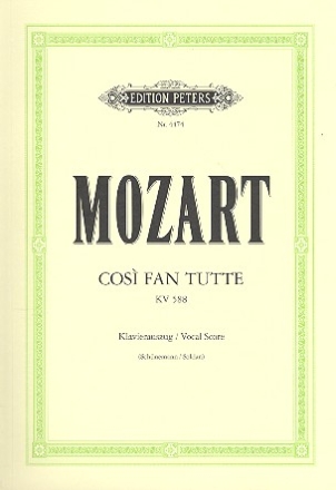 Cosi fan tutte  Klavierauszug (it/dt)