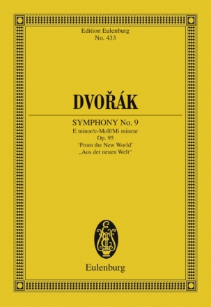 Sinfonie e-Moll Nr.9 op.95 fr Orchester Studienpartitur