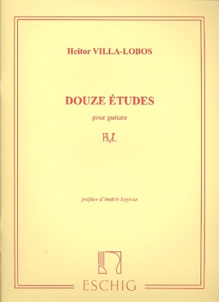 12 etudes pour guitare