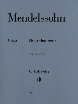 Klavierwerke Band 3 Lieder ohne Worte