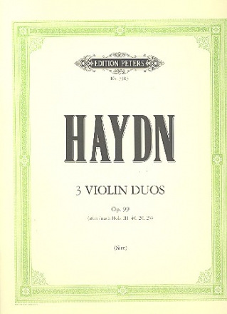 3 Duos op.99 fr 2 Violinen Stimmen