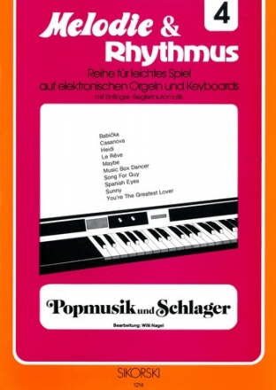 Popmusik und Schlager: fr E-Orgel/Keyboard