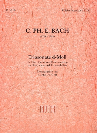 Triosonate d-Moll fr Flte, Violine und Bc
