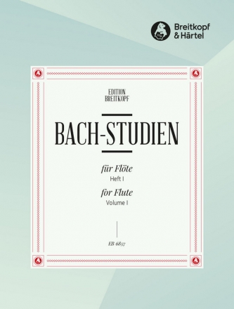 24 Bach-Studien Band 1 (Nr.1-12) für Flöte solo