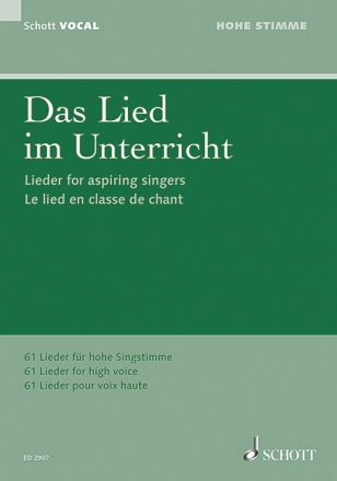 Das Lied im Unterricht fr Gesang (hoch) und Klavier