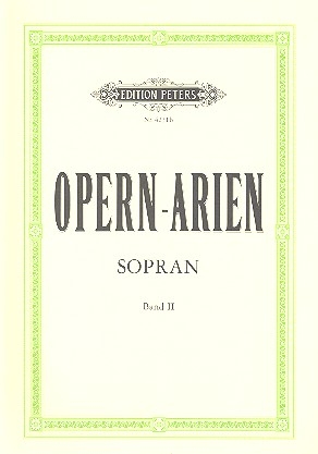Opernarien Band 2 fr Sopran und Klavier