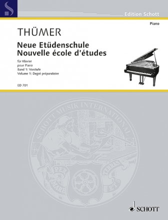 Neue Etüdenschule Band 1 für Klavier (Vorstufe)