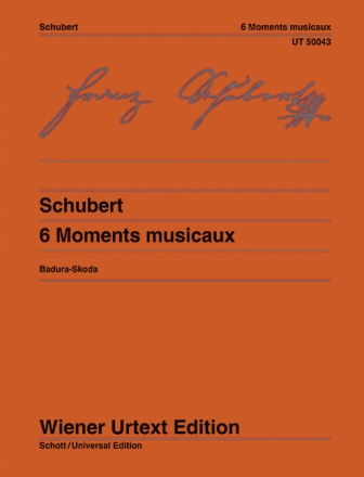 6 Moments musicaux op.94 D780 fr Klavier