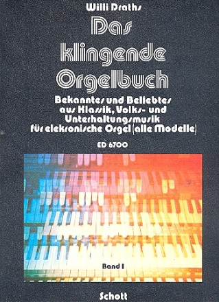 Das klingende Orgelbuch Band 1 fr E-Orgel