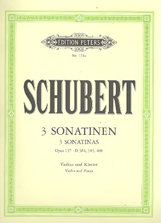 Sonatinen op.137 fr Violine und Klavier